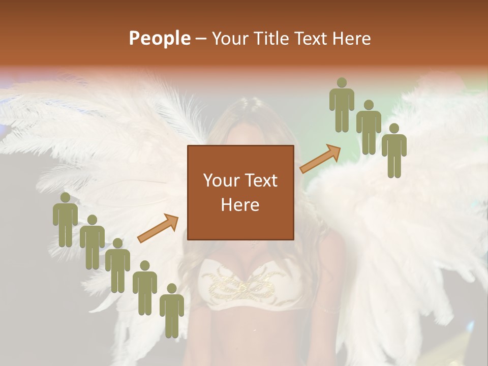 Victoria's Secret Fashion Show Accessories Anja Rubik PowerPoint Template