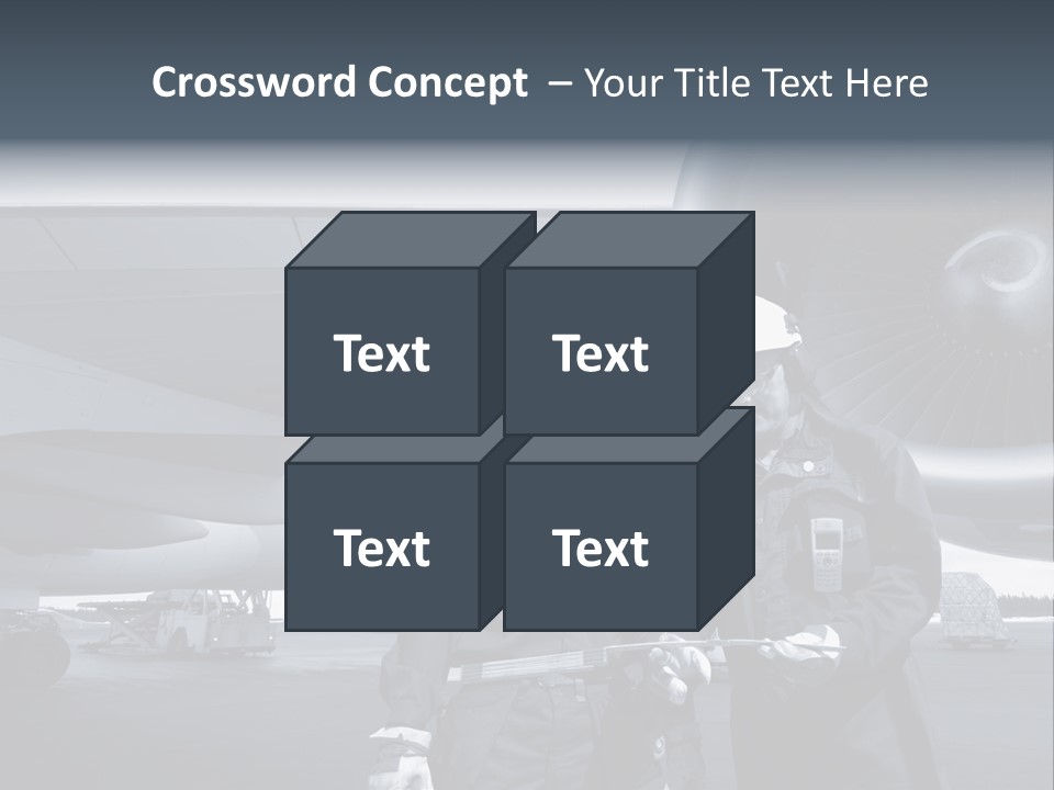 Mechanics Jet Transport PowerPoint Template