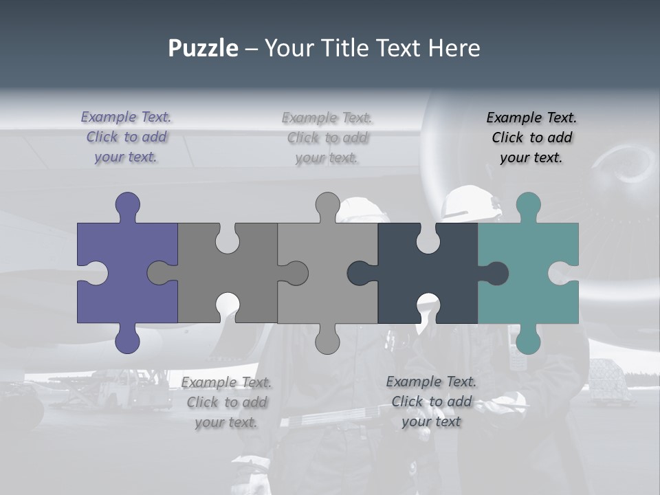 Mechanics Jet Transport PowerPoint Template