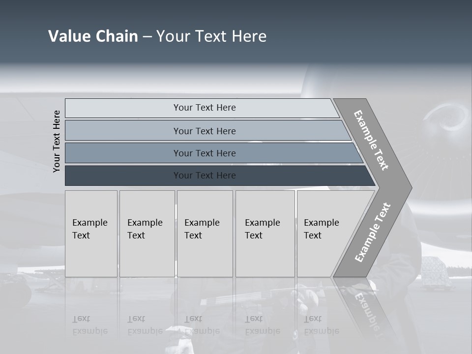 Mechanics Jet Transport PowerPoint Template