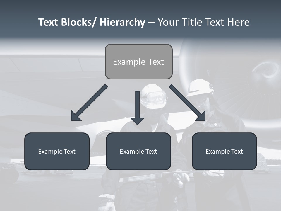 Mechanics Jet Transport PowerPoint Template