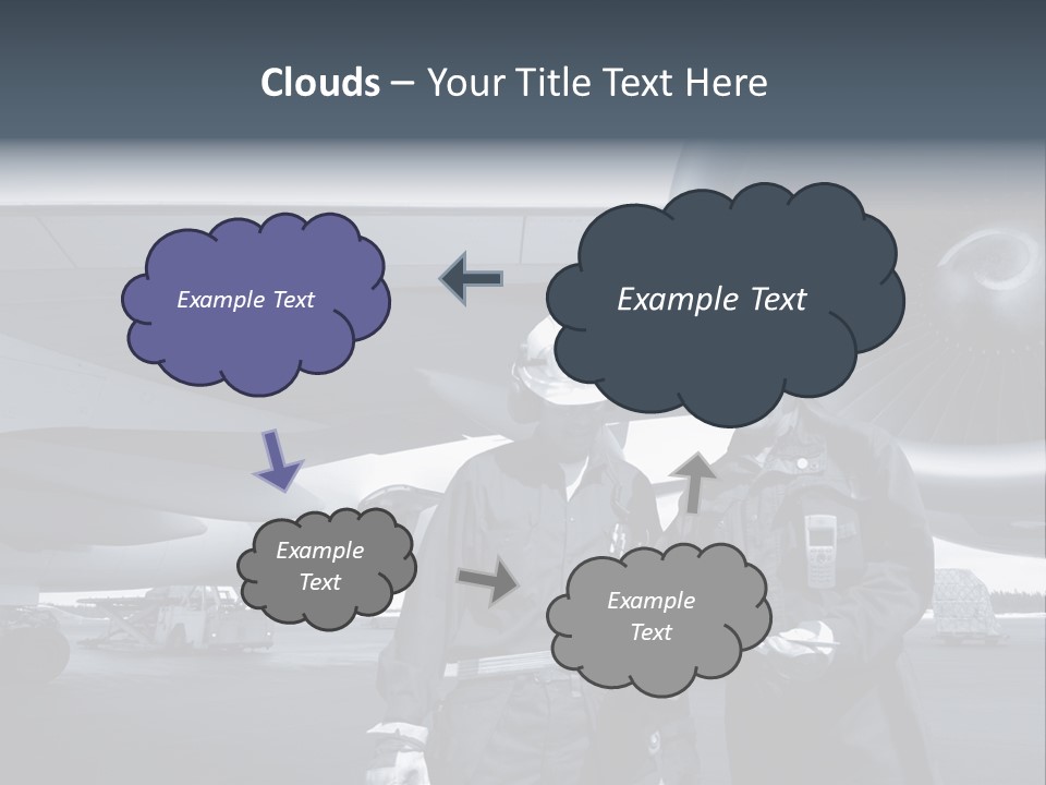 Mechanics Jet Transport PowerPoint Template