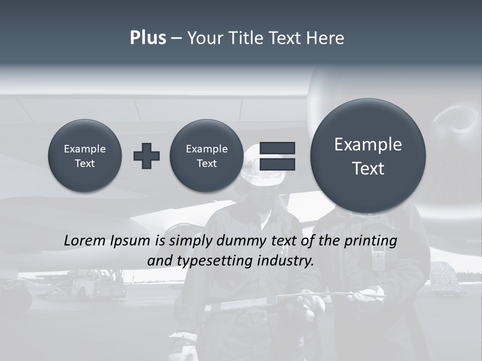 Mechanics Jet Transport PowerPoint Template