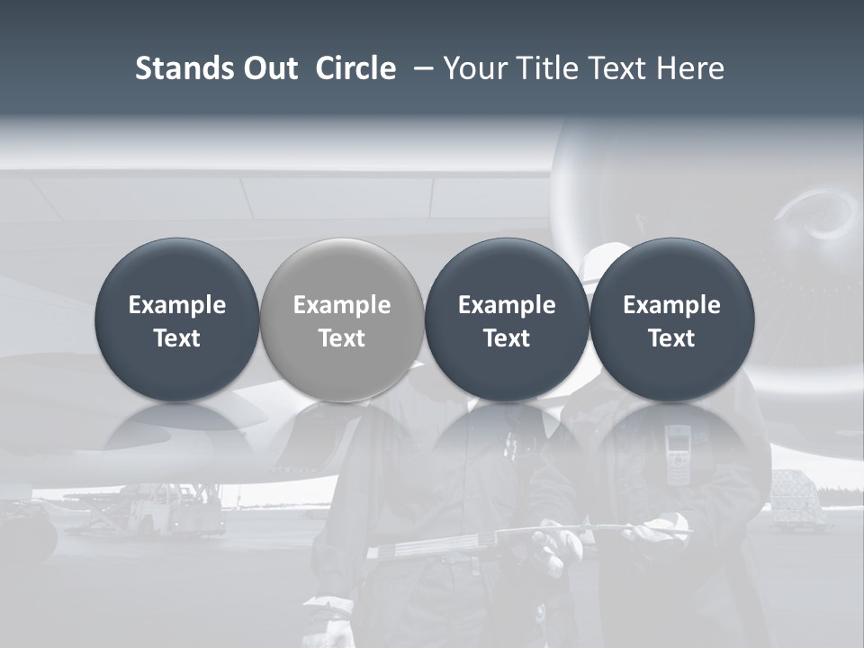 Mechanics Jet Transport PowerPoint Template