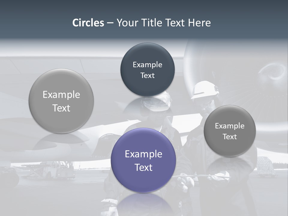 Mechanics Jet Transport PowerPoint Template