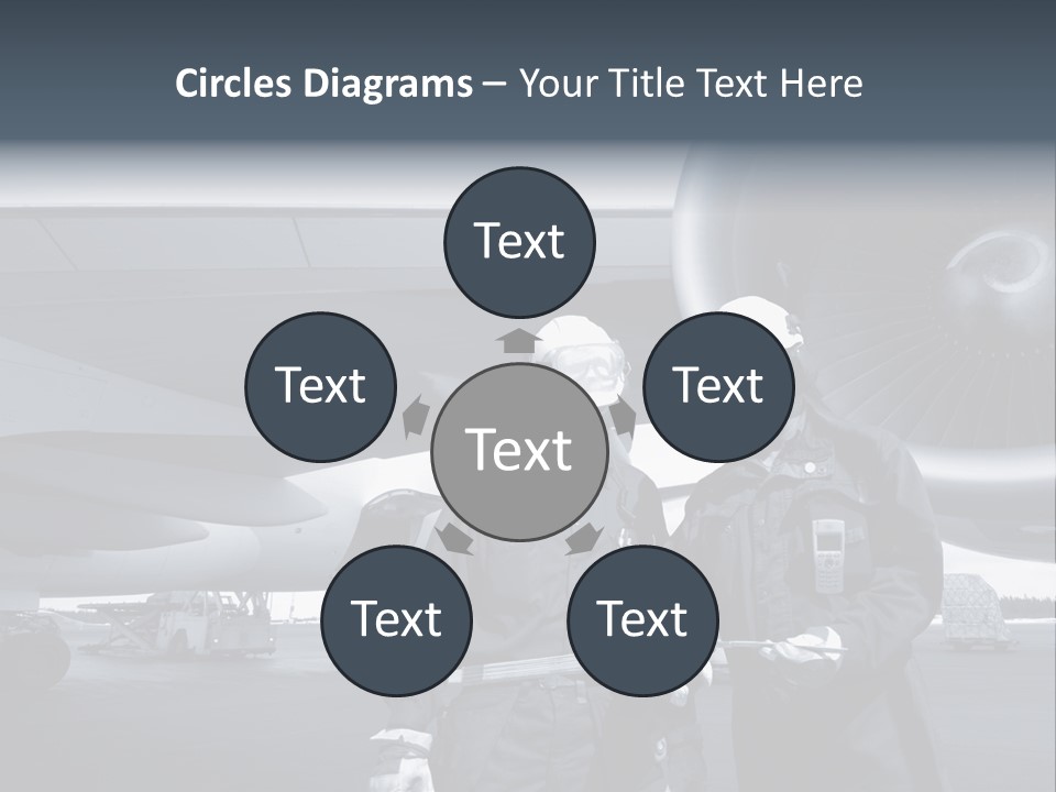 Mechanics Jet Transport PowerPoint Template