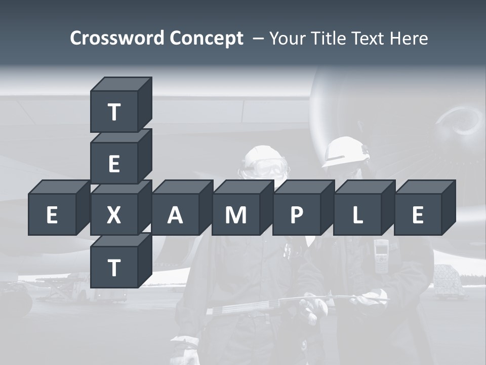 Mechanics Jet Transport PowerPoint Template
