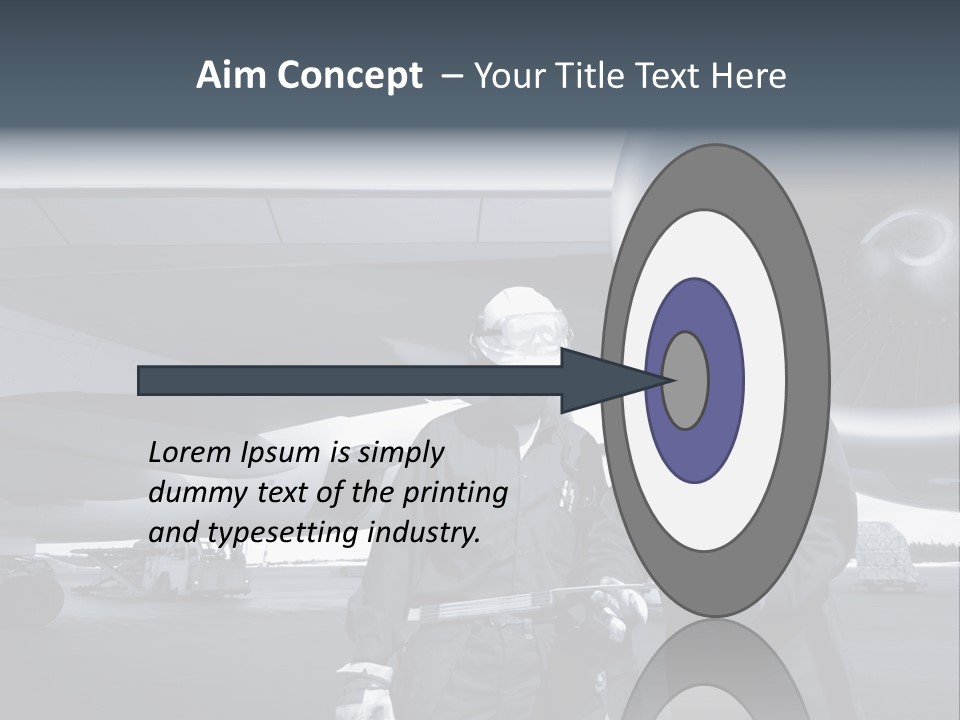 Mechanics Jet Transport PowerPoint Template