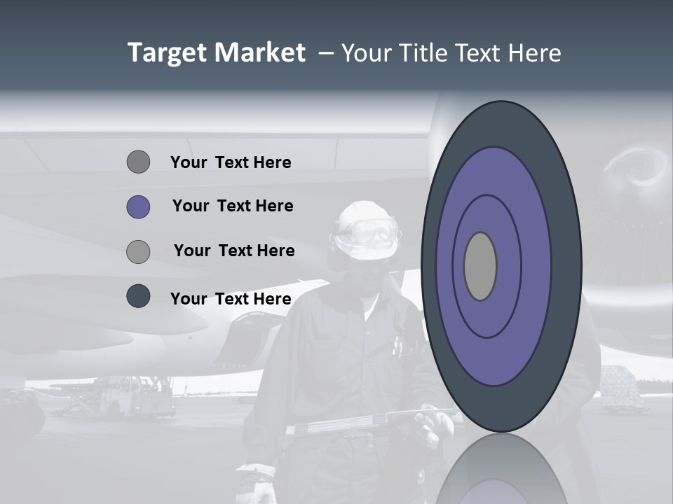 Mechanics Jet Transport PowerPoint Template