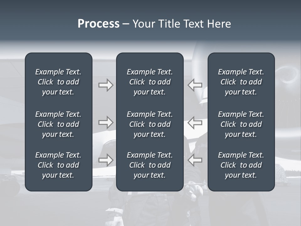 Mechanics Jet Transport PowerPoint Template