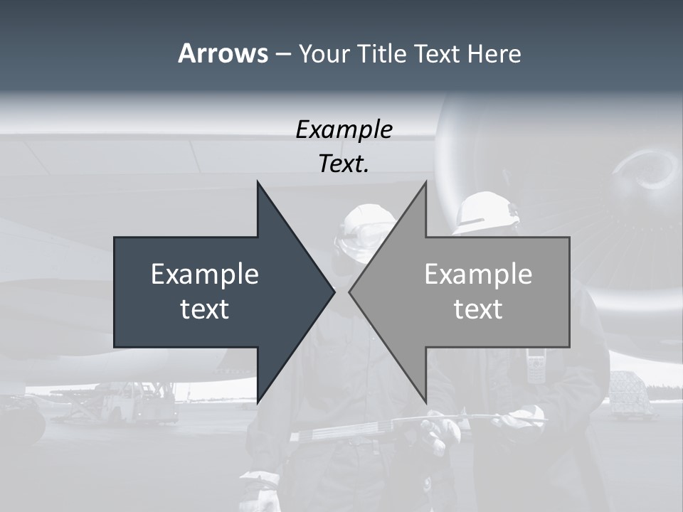 Mechanics Jet Transport PowerPoint Template