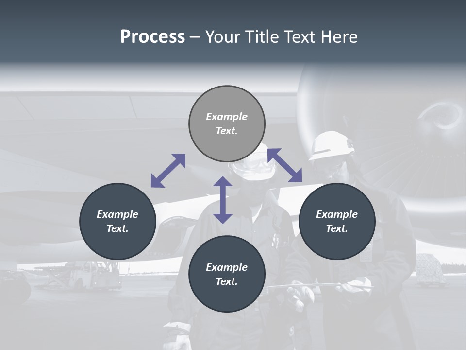 Mechanics Jet Transport PowerPoint Template