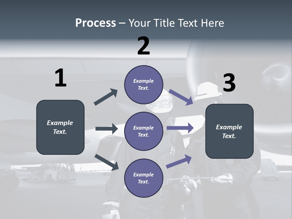 Mechanics Jet Transport PowerPoint Template