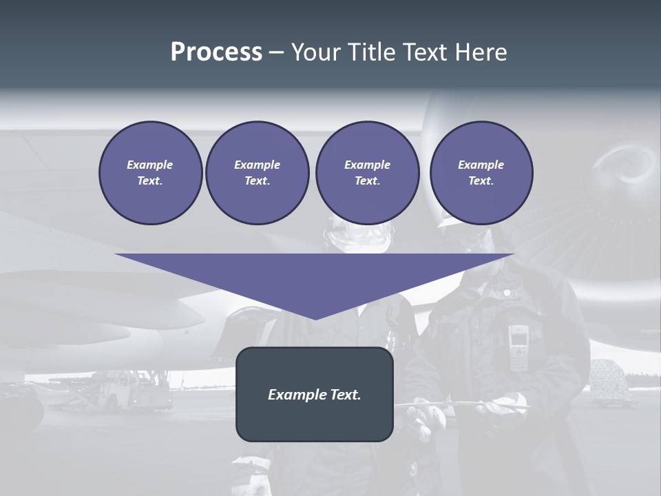 Mechanics Jet Transport PowerPoint Template