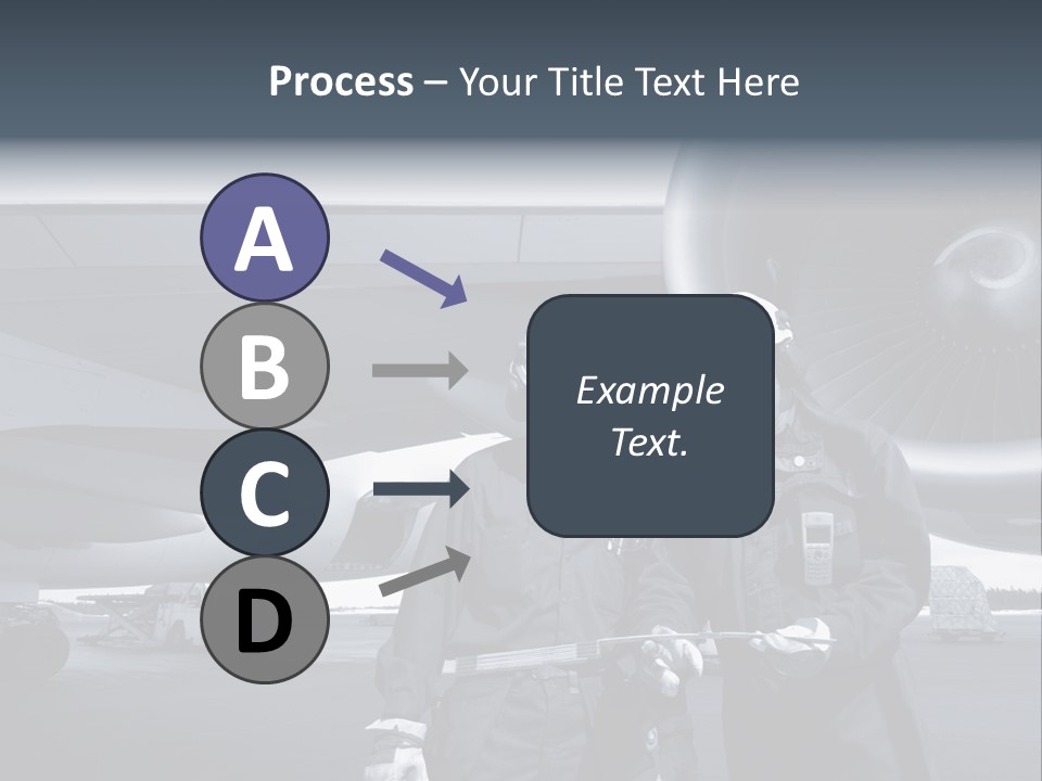 Mechanics Jet Transport PowerPoint Template
