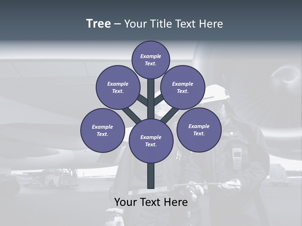 Mechanics Jet Transport PowerPoint Template