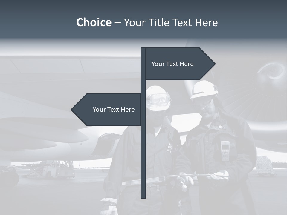 Mechanics Jet Transport PowerPoint Template