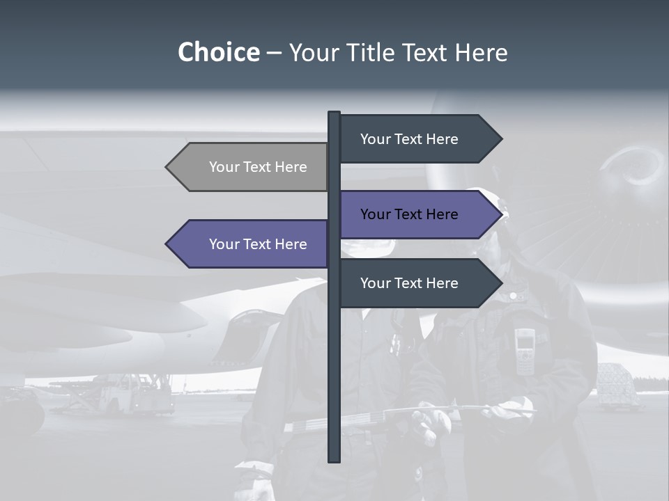 Mechanics Jet Transport PowerPoint Template