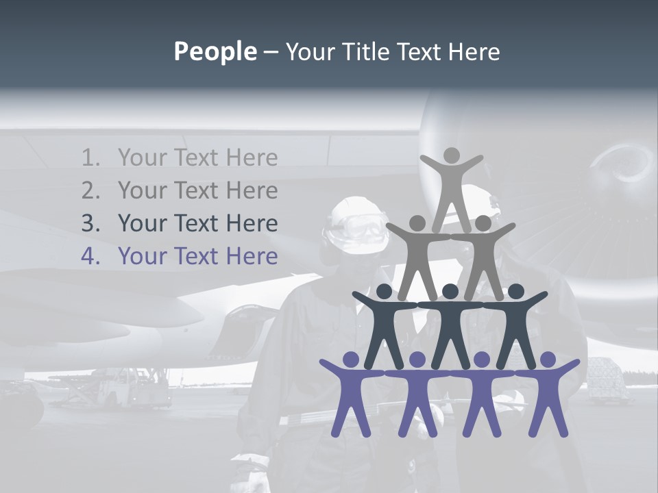 Mechanics Jet Transport PowerPoint Template