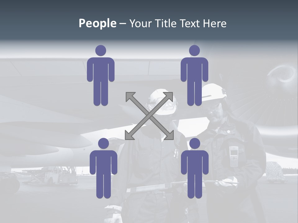 Mechanics Jet Transport PowerPoint Template