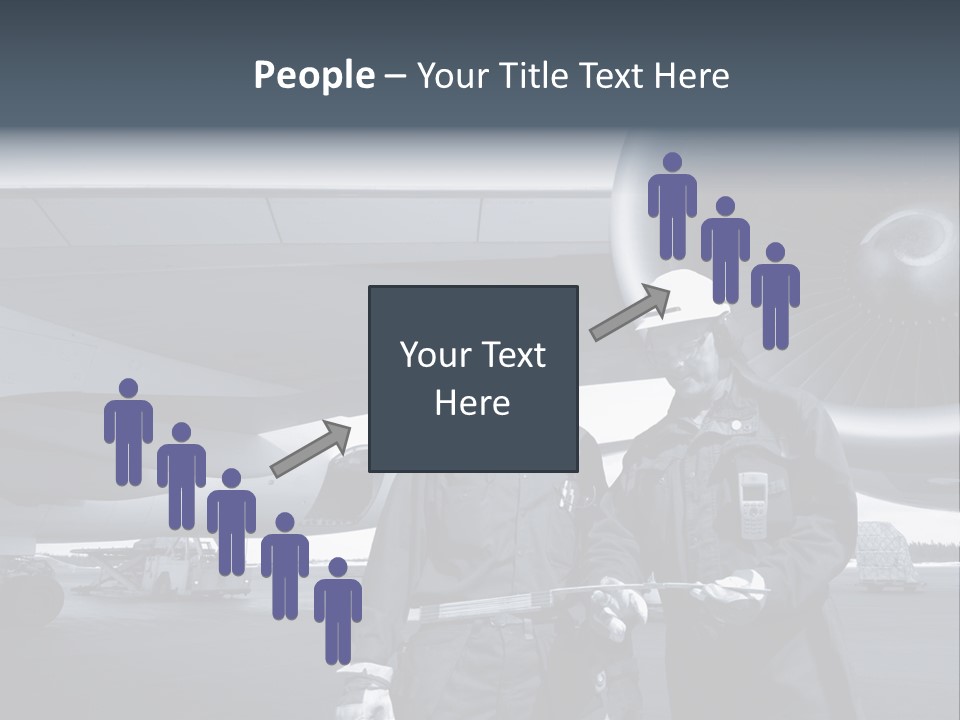 Mechanics Jet Transport PowerPoint Template