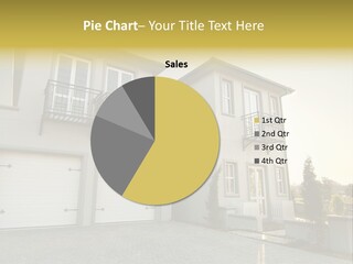 White Structure Entrance PowerPoint Template