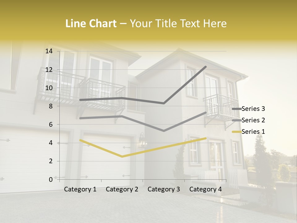 White Structure Entrance PowerPoint Template