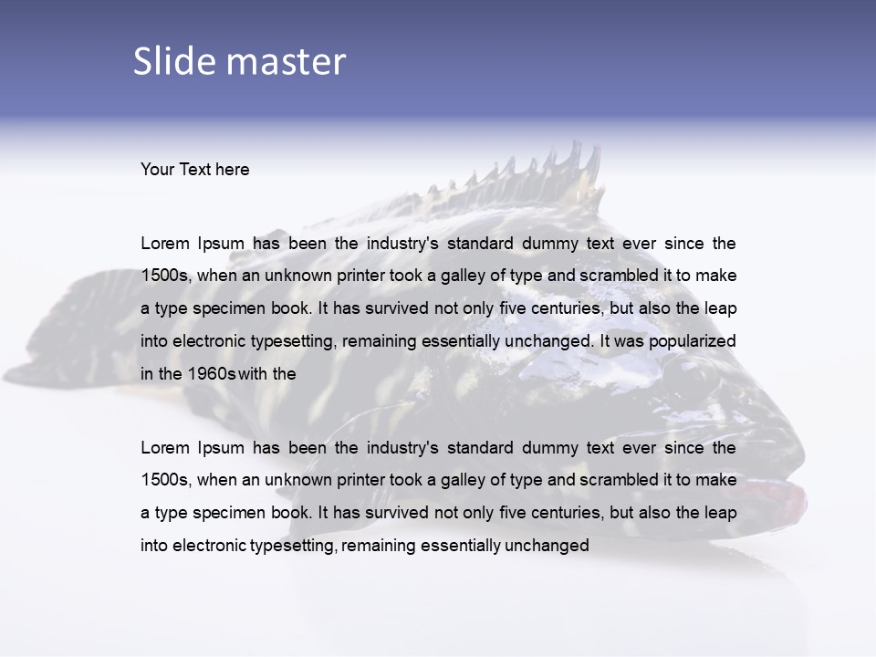 Sale Sell Gill PowerPoint Template