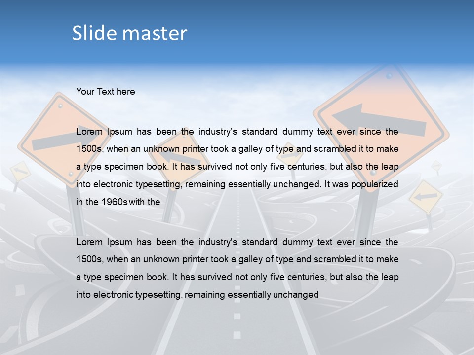 Choice Hazard Complexity PowerPoint Template