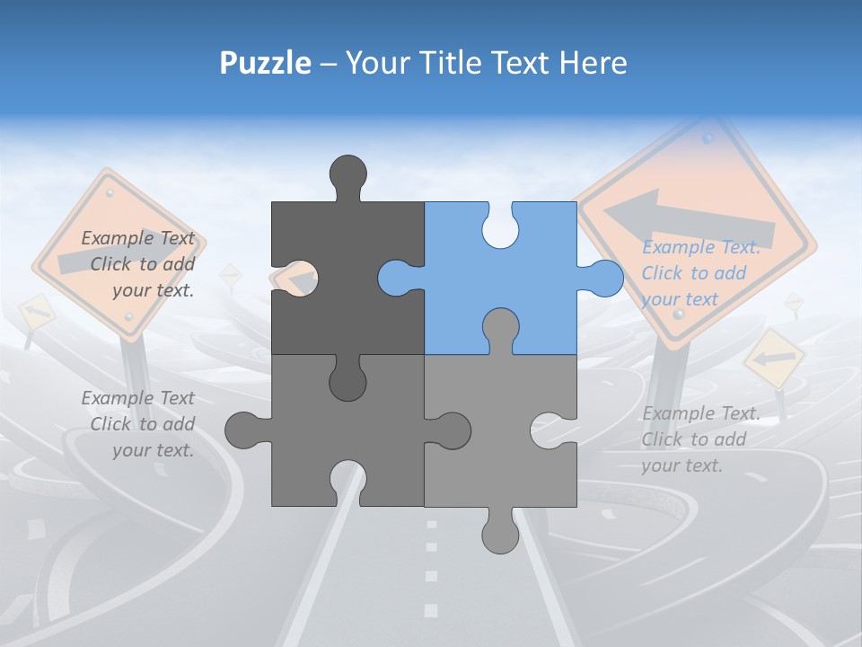 Choice Hazard Complexity PowerPoint Template