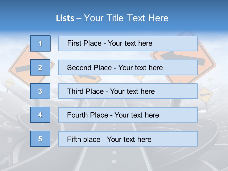 Choice Hazard Complexity PowerPoint Template
