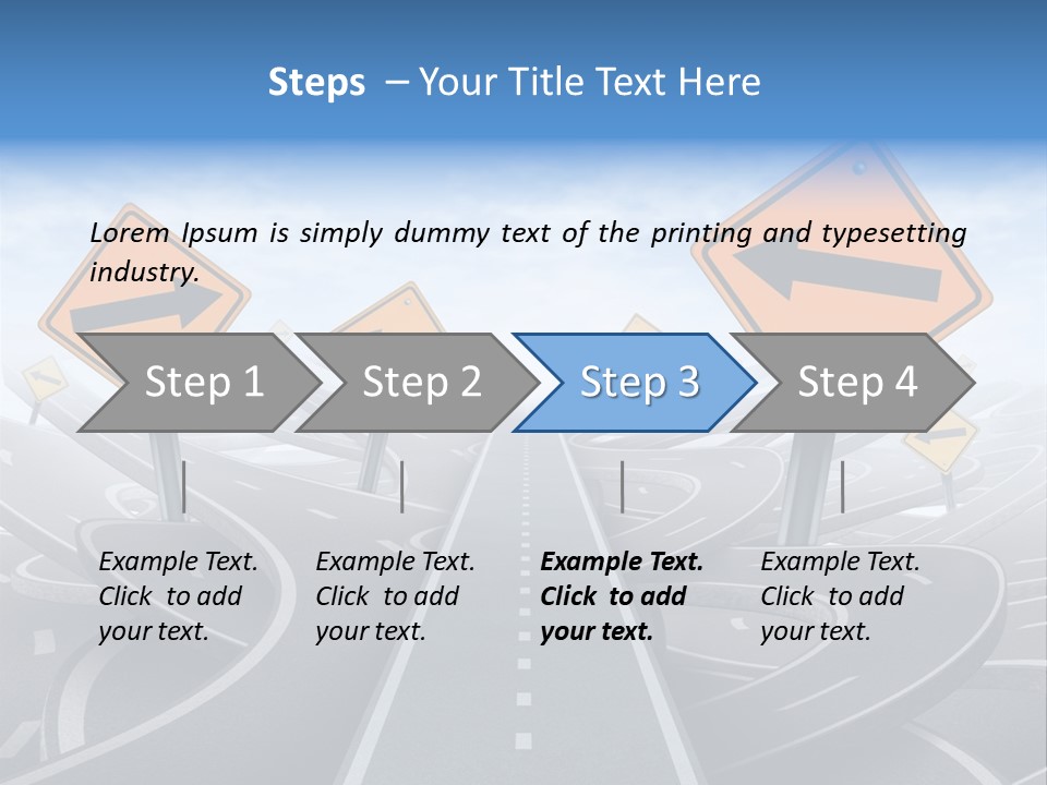 Choice Hazard Complexity PowerPoint Template