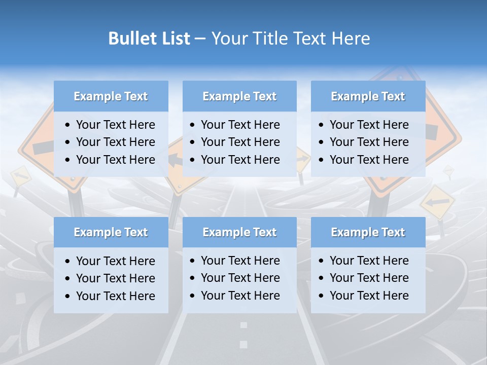 Choice Hazard Complexity PowerPoint Template