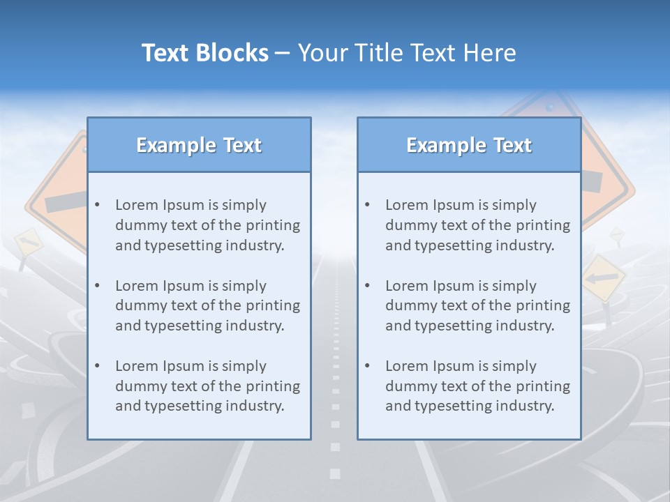 Choice Hazard Complexity PowerPoint Template