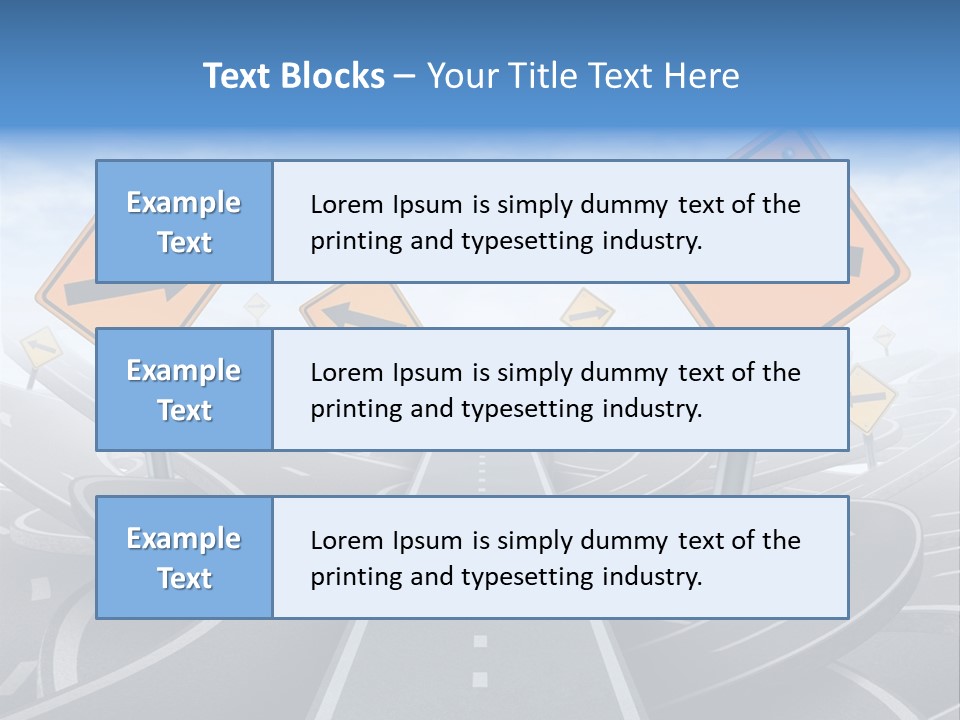 Choice Hazard Complexity PowerPoint Template