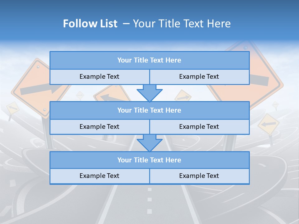 Choice Hazard Complexity PowerPoint Template