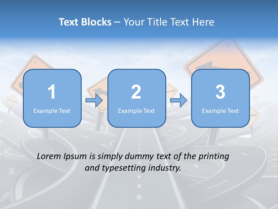 Choice Hazard Complexity PowerPoint Template