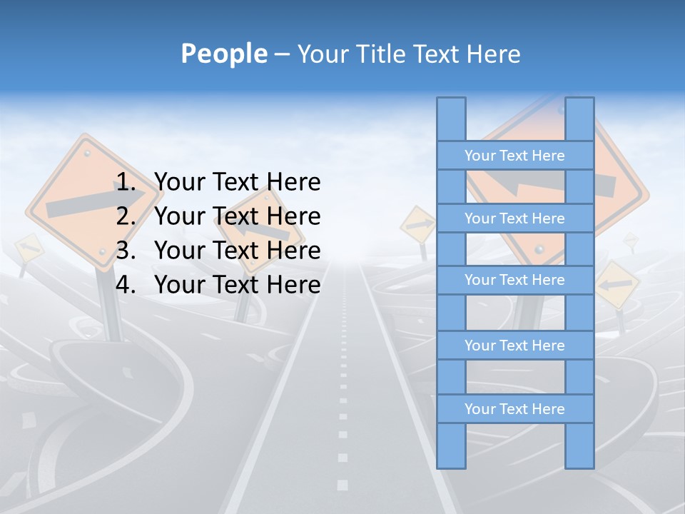 Choice Hazard Complexity PowerPoint Template