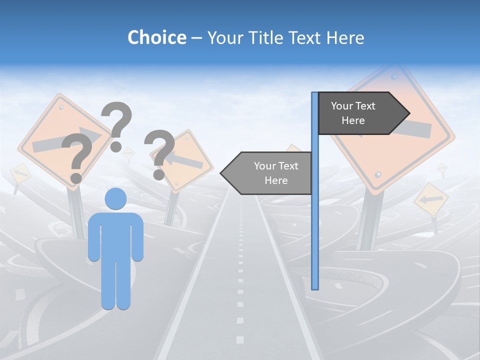 Choice Hazard Complexity PowerPoint Template