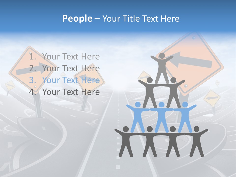 Choice Hazard Complexity PowerPoint Template