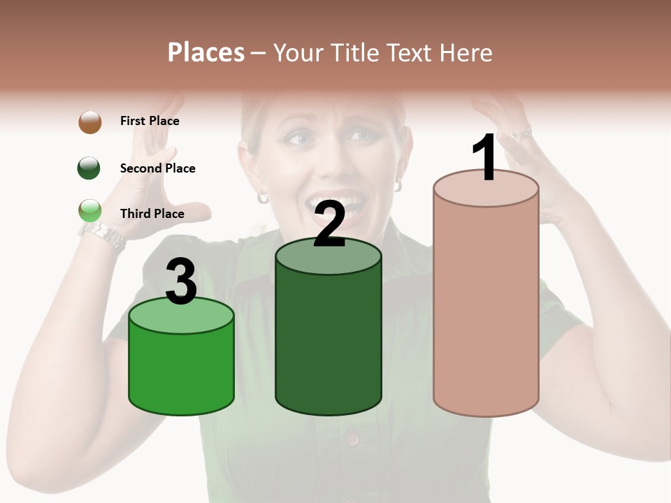 Angry Pretty White PowerPoint Template