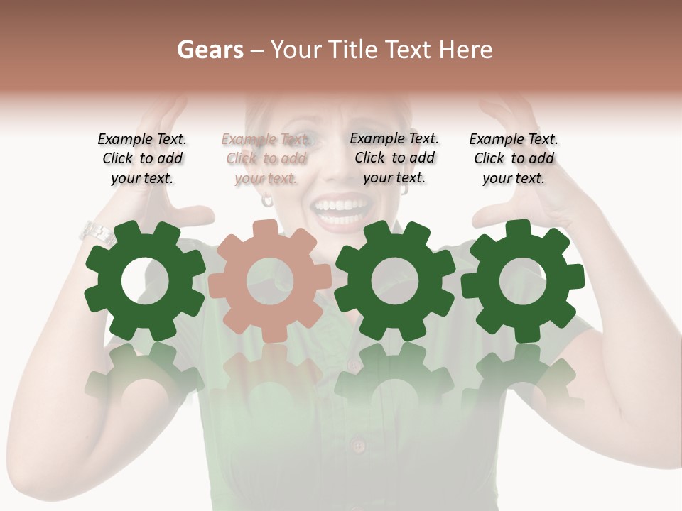 Angry Pretty White PowerPoint Template