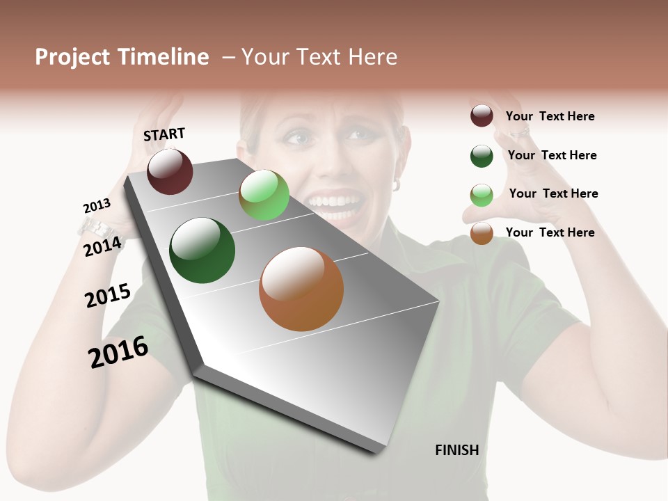 Angry Pretty White PowerPoint Template