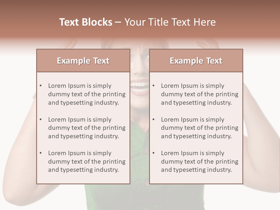 Angry Pretty White PowerPoint Template
