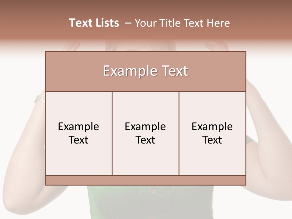Angry Pretty White PowerPoint Template