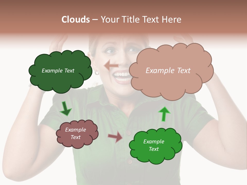 Angry Pretty White PowerPoint Template