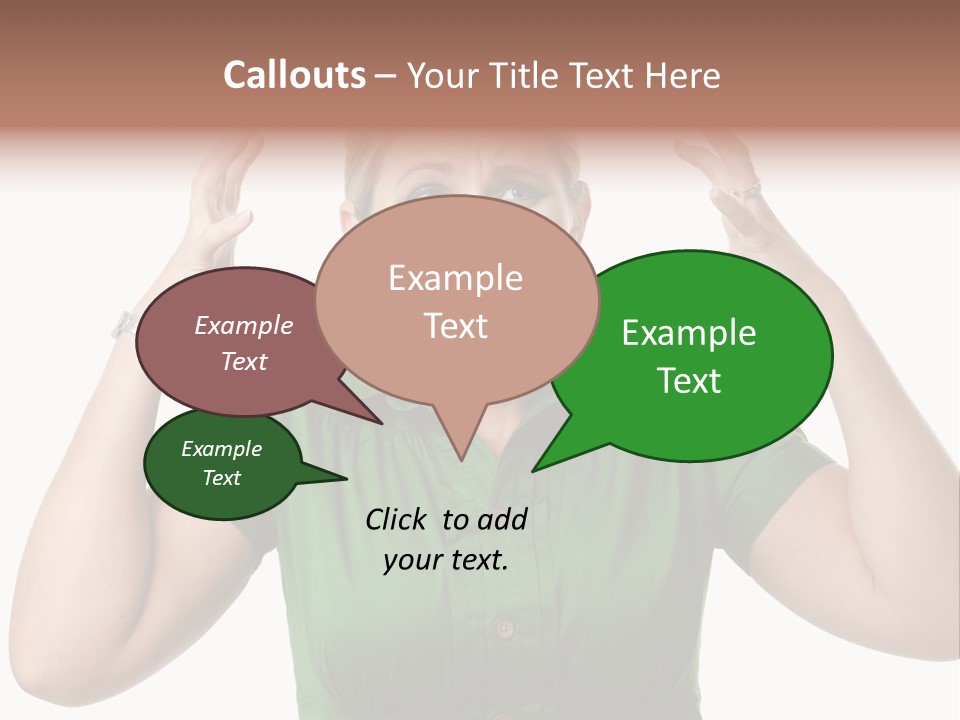 Angry Pretty White PowerPoint Template