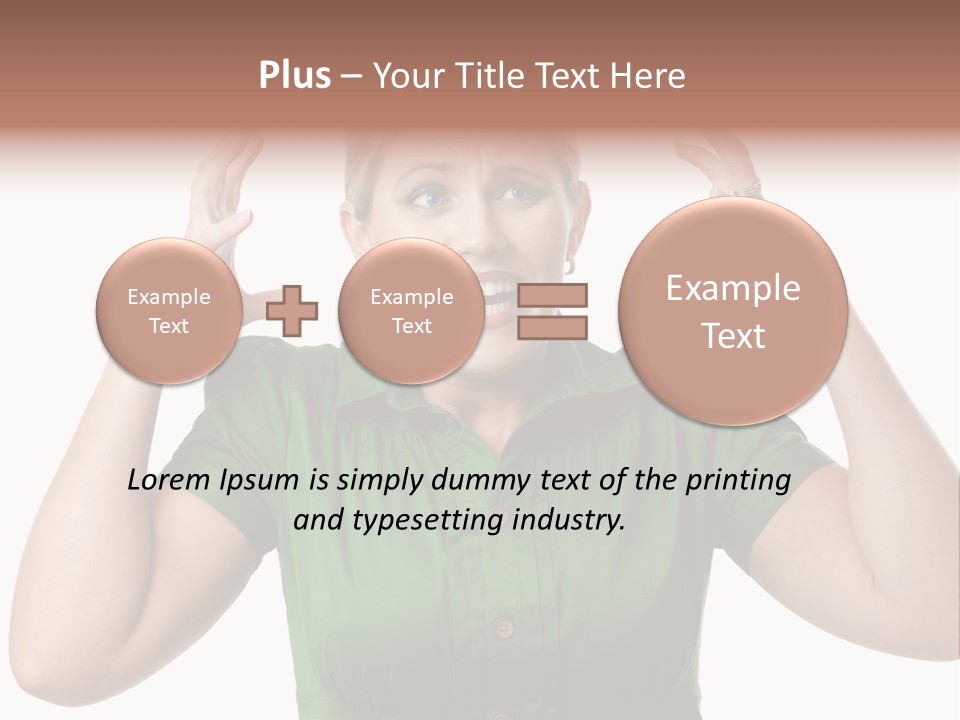 Angry Pretty White PowerPoint Template
