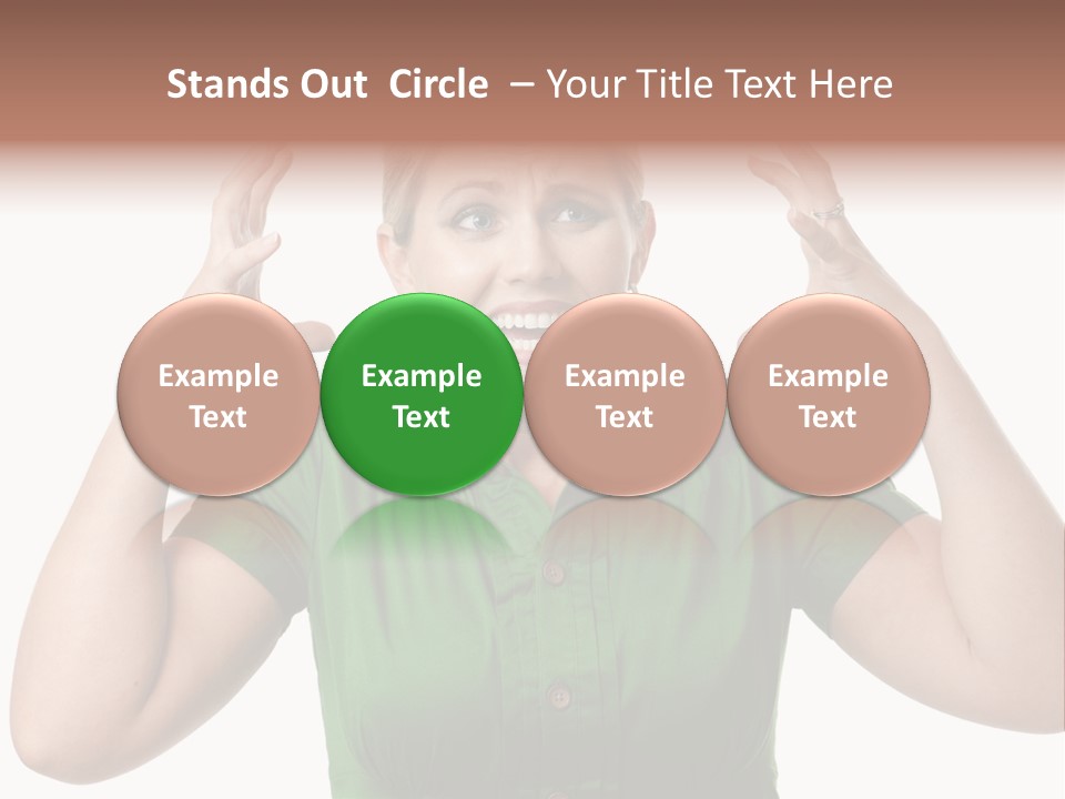 Angry Pretty White PowerPoint Template