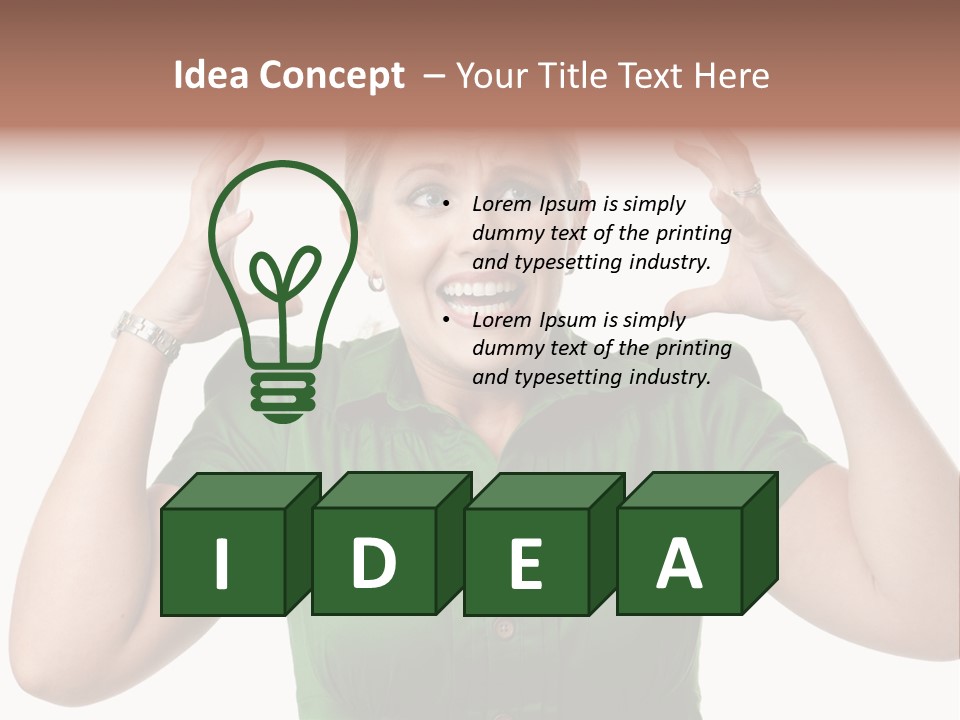 Angry Pretty White PowerPoint Template